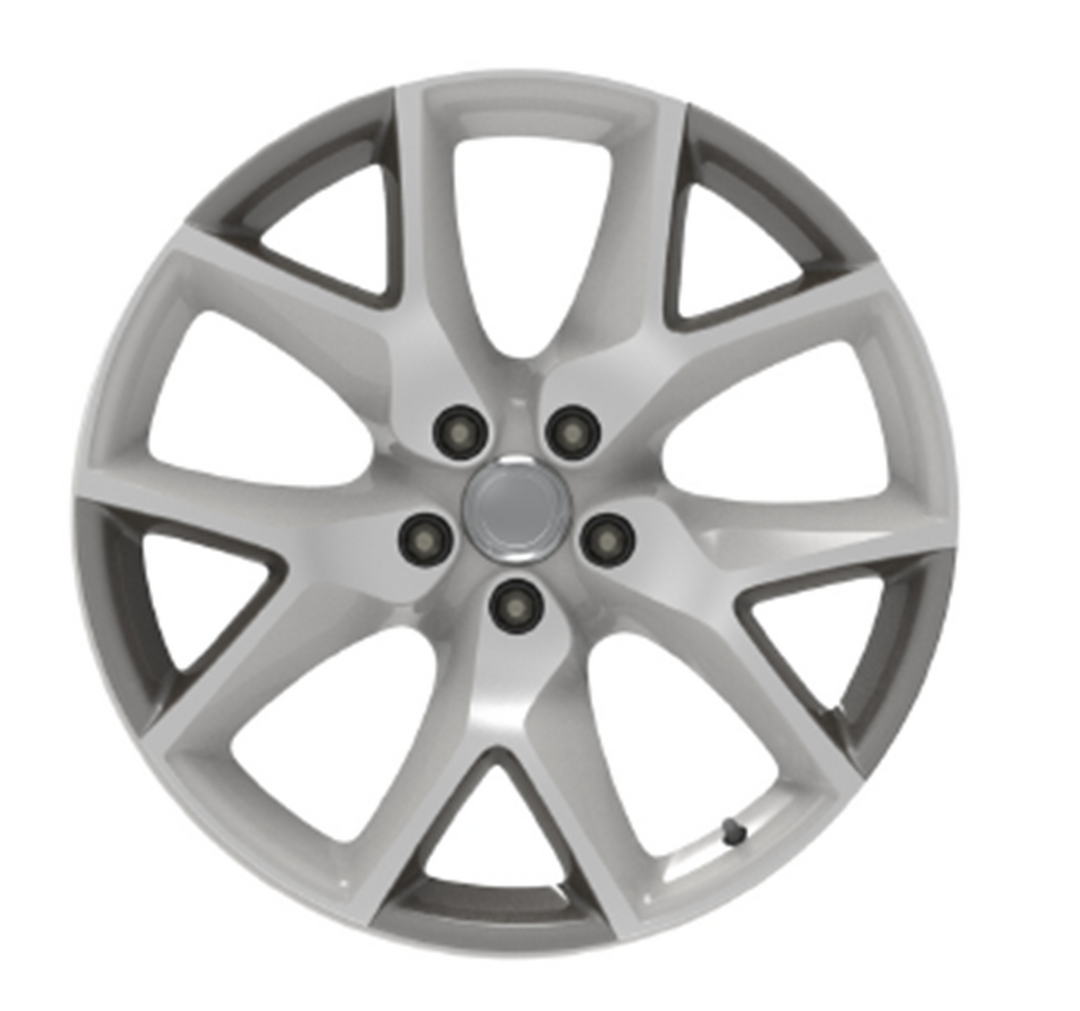 22" DUNE TWIST WHEELS, SILVER