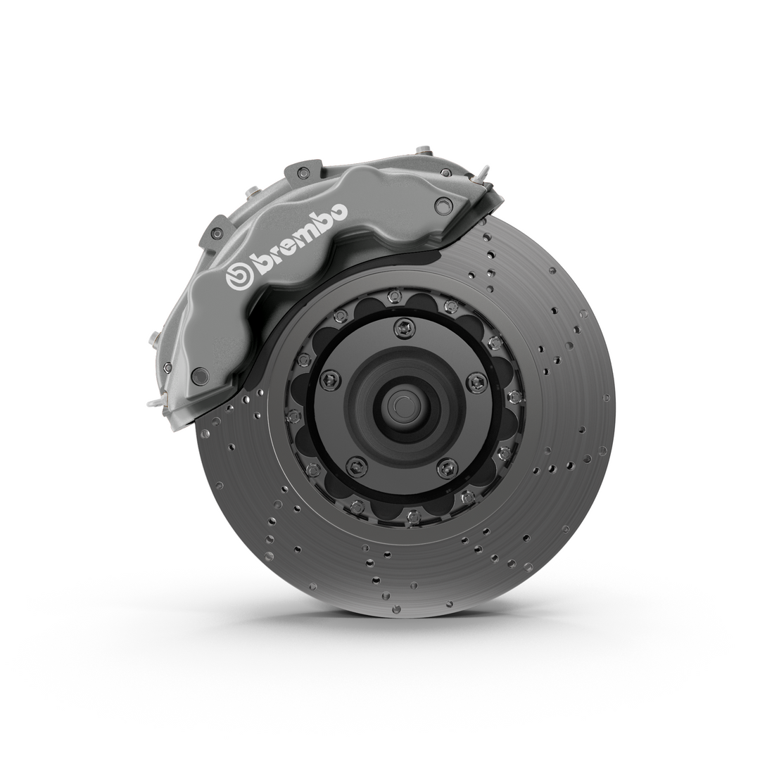 BREMBO 6-PISTON CALIPERS